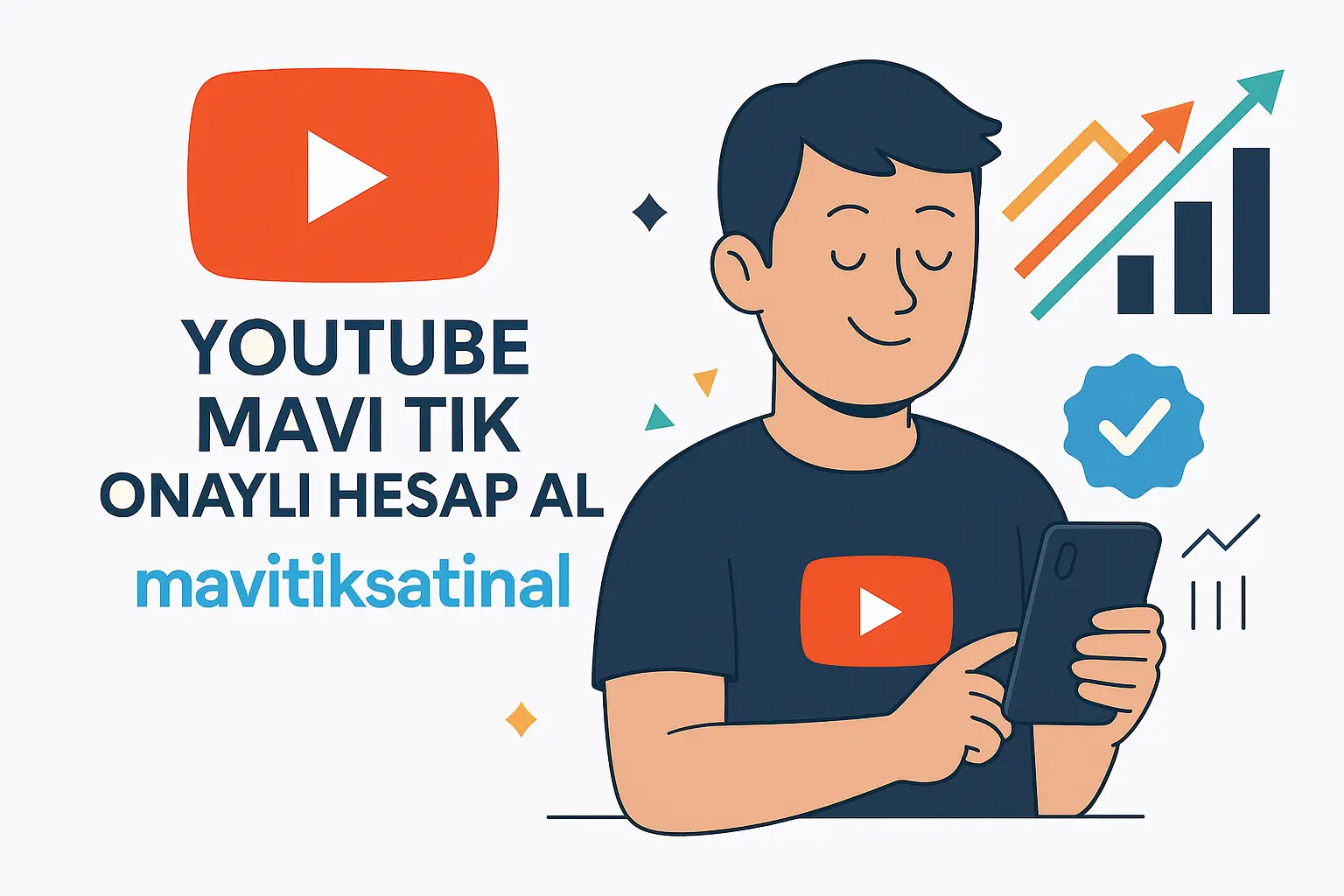 Youtube Mavi Tik Onaylı Hesap Nasıl Satın Alınır?